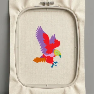 Дизайн машинной вышивки. Птицы (Размер 145x217мм). Форматы: DST PES JEF VP3 EXP XXX . Стежков: 62669