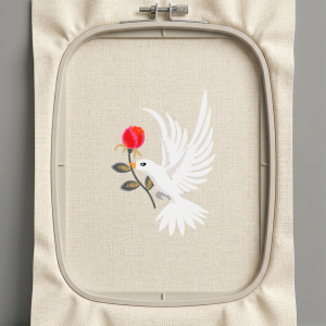 Дизайн машинной вышивки (Размер 70x98мм). Форматы: DST PES JEF VP3 EXP XXX . Стежков: 8137