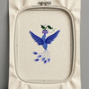 Дизайн машинной вышивки. Птицы (Размер 79x99мм). Форматы: DST PES JEF VP3 EXP XXX . Стежков: 5811