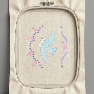 Дизайн машинной вышивки. Птицы (Размер 120x124мм). Форматы: DST PES JEF VP3 EXP XXX . Стежков: 5869