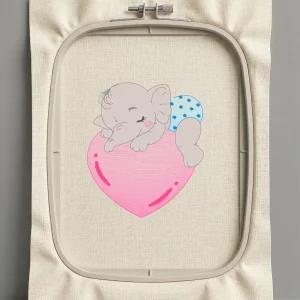 Дизайн машинной вышивки. Любовь (Размер 92x99мм). Форматы: DST PES JEF VP3 EXP XXX . Стежков: 9832