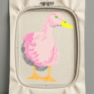 Дизайн машинной вышивки. Птицы (Размер 53x71мм). Форматы: DST PES JEF VP3 EXP XXX . Стежков: 5854