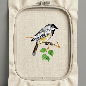 Дизайн машинной вышивки. Птицы (Размер 121x139мм). Форматы: DST PES JEF VP3 EXP XXX . Стежков: 16970