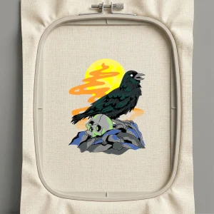 Дизайн машинной вышивки. Птицы (Размер 91x114мм). Форматы: DST PES JEF VP3 EXP XXX . Стежков: 25944