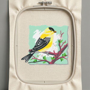 Дизайн машинной вышивки. Птицы (Размер 101x86мм). Форматы: DST PES JEF VP3 EXP XXX . Стежков: 23514