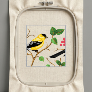 Дизайн машинной вышивки. Птицы (Размер 170x181мм). Форматы: DST PES JEF VP3 EXP XXX . Стежков: 27790