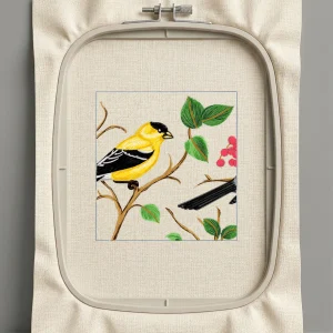 Дизайн машинной вышивки. Птицы (Размер 170x181мм). Форматы: DST PES JEF VP3 EXP XXX . Стежков: 27790