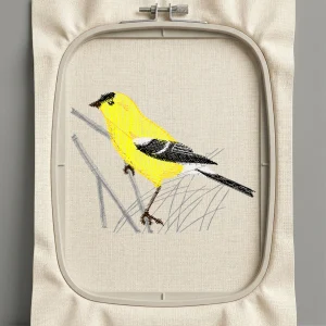 Дизайн машинной вышивки. Птицы (Размер 67x51мм). Форматы: DST PES JEF VP3 EXP XXX . Стежков: 4055