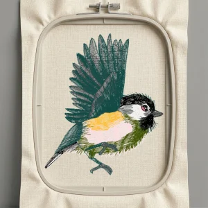 Дизайн машинной вышивки. Птицы (Размер 72x87мм). Форматы: DST PES JEF VP3 EXP XXX . Стежков: 16031