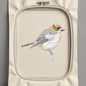 Дизайн машинной вышивки. Птицы (Размер 221x195мм). Форматы: DST PES JEF VP3 EXP XXX . Стежков: 32496