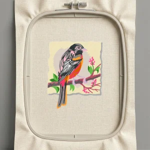 Дизайн машинной вышивки. Птицы (Размер 89x109мм). Форматы: DST PES JEF VP3 EXP XXX . Стежков: 24837