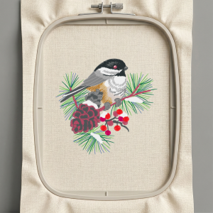 Дизайн машинной вышивки. Птицы (Размер 98x93мм). Форматы: DST PES JEF VP3 EXP XXX . Стежков: 14726