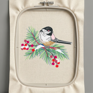 Дизайн машинной вышивки. Птицы (Размер 108x88мм). Форматы: DST PES JEF VP3 EXP XXX . Стежков: 15050