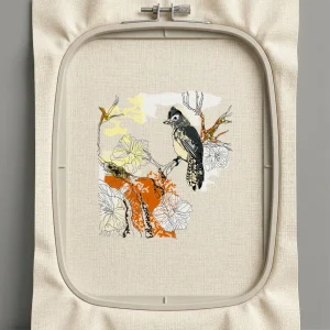 Дизайн машинной вышивки. Птицы (Размер 151x166мм). Форматы: DST PES JEF VP3 EXP XXX . Стежков: 38530