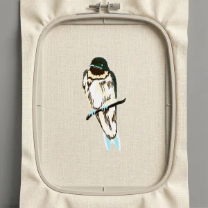 Дизайн машинной вышивки. Птицы (Размер 58x125мм). Форматы: DST PES JEF VP3 EXP XXX . Стежков: 12564