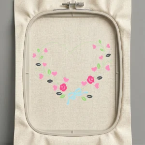 Дизайн машинной вышивки. Любовь (Размер 129x105мм). Форматы: DST PES JEF VP3 EXP XXX . Стежков: 4675