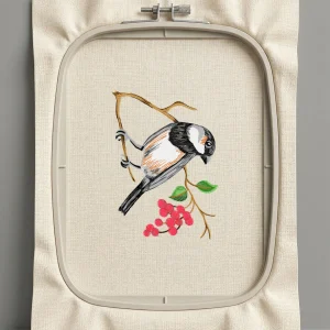 Дизайн машинной вышивки. Птицы (Размер 145x203мм). Форматы: DST PES JEF VP3 EXP XXX . Стежков: 21428