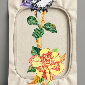 Дизайн машинной вышивки. Птицы (Размер 43x180мм). Форматы: DST PES JEF VP3 EXP XXX . Стежков: 13639