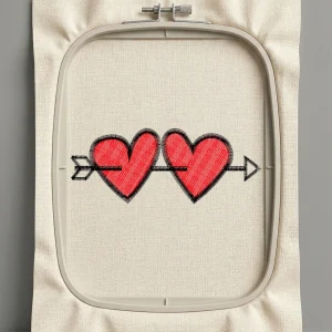 Дизайн машинной вышивки. Любовь (Размер 92x36мм). Форматы: DST PES JEF VP3 EXP XXX . Стежков: 3940