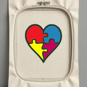 Дизайн машинной вышивки. Любовь (Размер 93x98мм). Форматы: DST PES JEF VP3 EXP XXX . Стежков: 10321