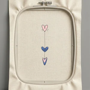 Дизайн машинной вышивки. Любовь (Размер 22x119мм). Форматы: DST PES JEF VP3 EXP XXX . Стежков: 2407