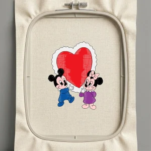 Дизайн машинной вышивки. Любовь (Размер 79x98мм). Форматы: DST PES JEF VP3 EXP XXX . Стежков: 21720