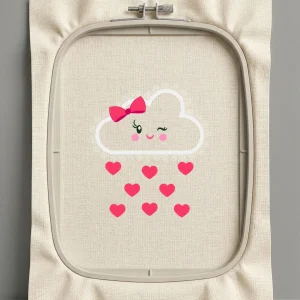 Дизайн машинной вышивки. Любовь (Размер 128x143мм). Форматы: DST PES JEF VP3 EXP XXX . Стежков: 10167