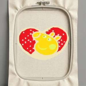 Дизайн машинной вышивки. Любовь (Размер 82x54мм). Форматы: DST PES JEF VP3 EXP XXX . Стежков: 16697