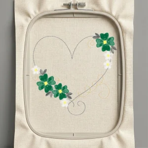 Дизайн машинной вышивки. Любовь (Размер 95x92мм). Форматы: DST PES JEF VP3 EXP XXX . Стежков: 4263