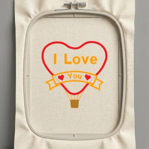 Дизайн машинной вышивки. Любовь (Размер 180x183мм). Форматы: DST PES JEF VP3 EXP XXX . Стежков: 15043