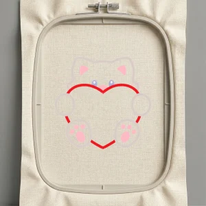 Дизайн машинной вышивки. Любовь (Размер 199x190мм). Форматы: DST PES JEF VP3 EXP XXX . Стежков: 16654