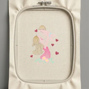 Дизайн машинной вышивки. Любовь (Размер 93x130мм). Форматы: DST PES JEF VP3 EXP XXX . Стежков: 8141