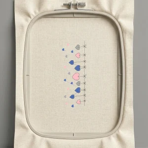 Дизайн машинной вышивки. Любовь (Размер 65x177мм). Форматы: DST PES JEF VP3 EXP XXX . Стежков: 5612