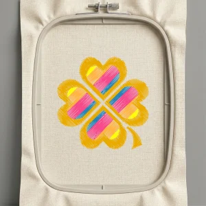 Дизайн машинной вышивки. Любовь (Размер 46x47мм). Форматы: DST PES JEF VP3 EXP XXX . Стежков: 3411