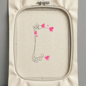 Дизайн машинной вышивки. Любовь (Размер 98x179мм). Форматы: DST PES JEF VP3 EXP XXX . Стежков: 4143