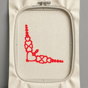 Дизайн машинной вышивки. Любовь (Размер 96x96мм). Форматы: DST PES JEF VP3 EXP XXX . Стежков: 4522