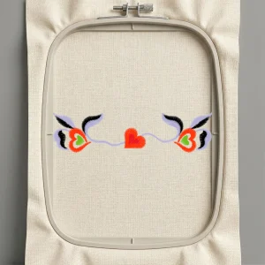 Дизайн машинной вышивки. Любовь (Размер 107x27мм). Форматы: DST PES JEF VP3 EXP XXX . Стежков: 2783