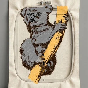 Дизайн машинной вышивки. Животные (Размер 58x95мм). Форматы: DST PES JEF VP3 EXP XXX . Стежков: 16380