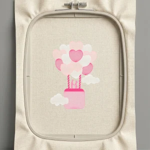 Дизайн машинной вышивки. Любовь (Размер 129x178мм). Форматы: DST PES JEF VP3 EXP XXX . Стежков: 15891