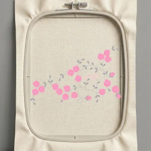 Дизайн машинной вышивки. Роза (Размер 139x91мм). Форматы: DST PES JEF VP3 EXP XXX . Стежков: 8343