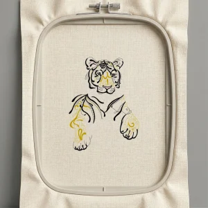 Дизайн машинной вышивки. Животные (Размер 116x155мм). Форматы: DST PES JEF VP3 EXP XXX . Стежков: 16402