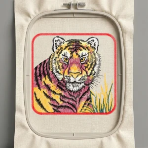 Дизайн машинной вышивки. Животные (Размер 95x91мм). Форматы: DST PES JEF VP3 EXP XXX . Стежков: 17230