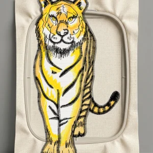 Дизайн машинной вышивки. Животные (Размер 68x132мм). Форматы: DST PES JEF VP3 EXP XXX . Стежков: 21448