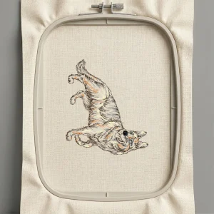 Дизайн машинной вышивки. Животные (Размер 152x178мм). Форматы: DST PES JEF VP3 EXP XXX . Стежков: 28162