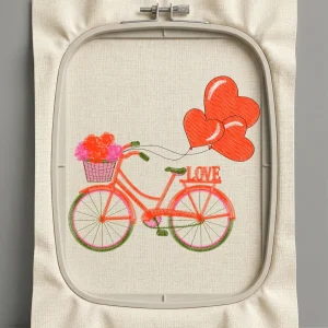 Дизайн машинной вышивки. Любовь (Размер 146x134мм). Форматы: DST PES JEF VP3 EXP XXX . Стежков: 20451