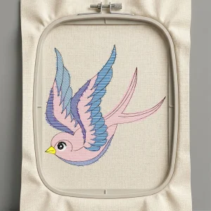 Дизайн машинной вышивки. Птицы (Размер 98x99мм). Форматы: DST PES JEF VP3 EXP XXX . Стежков: 10179