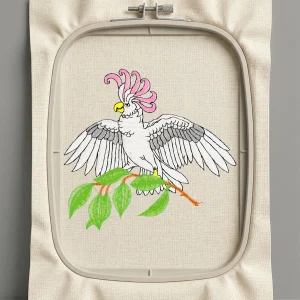 Дизайн машинной вышивки. Птицы (Размер 86x81мм). Форматы: DST PES JEF VP3 EXP XXX . Стежков: 14713