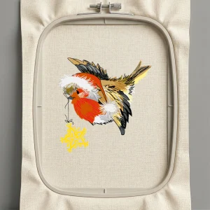 Дизайн машинной вышивки. Птицы (Размер 103x104мм). Форматы: DST PES JEF VP3 EXP XXX . Стежков: 18843