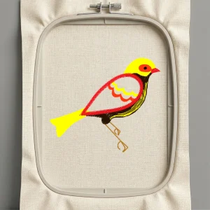 Дизайн машинной вышивки. Птицы (Размер 101x86мм). Форматы: DST PES JEF VP3 EXP XXX . Стежков: 6941