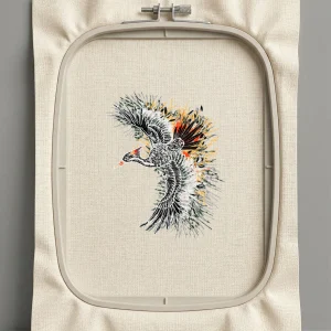 Дизайн машинной вышивки. Птицы (Размер 146x182мм). Форматы: DST PES JEF VP3 EXP XXX . Стежков: 44559